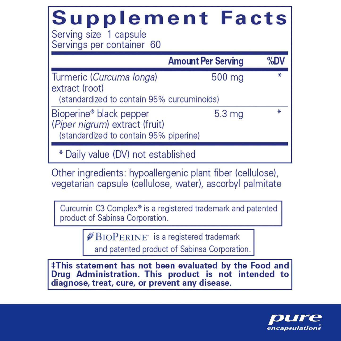 Pure Curcumin 500