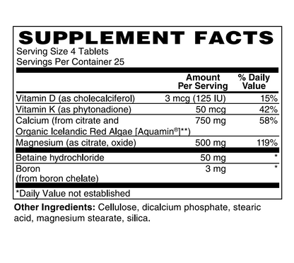 Calcium & Magnesium Citrates