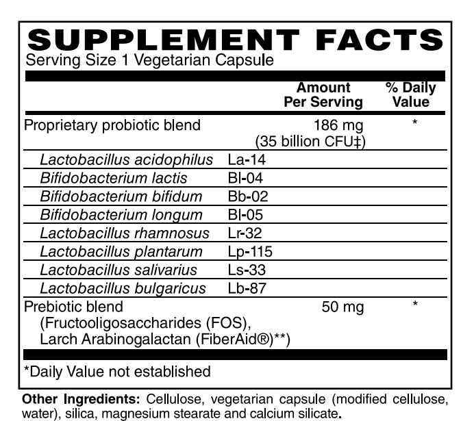 35 Billion Probiotic