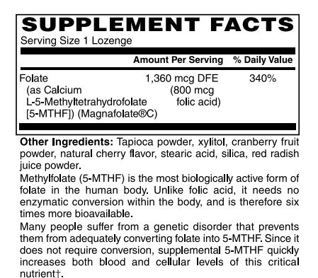 Methylfolate 800mcg DFE