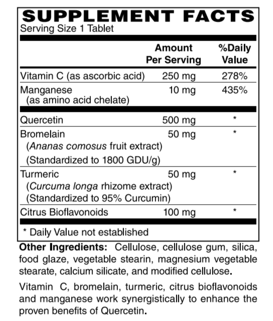 Quercetin 500 Plus