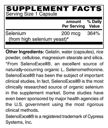 Selenium 200mcg