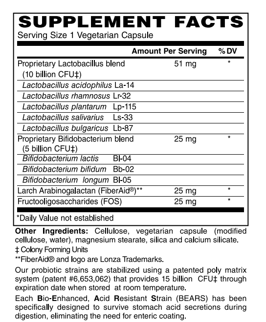 Women’s 15 Billion Probiotic Formula