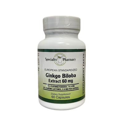 Ginkgo Biloba Extract 60mg