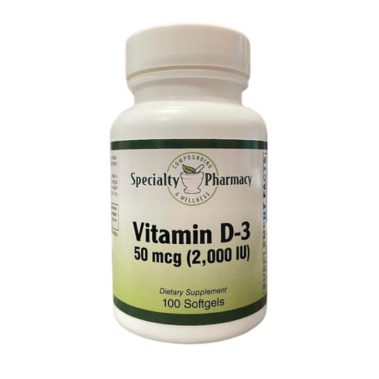 Vitamin D-3 50mcg (2,000IU)