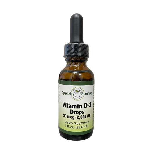 Vitamin D-3 Drops 50mcg (2,000IU)