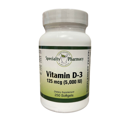 Vitamin D-3 125mcg (5,000IU)