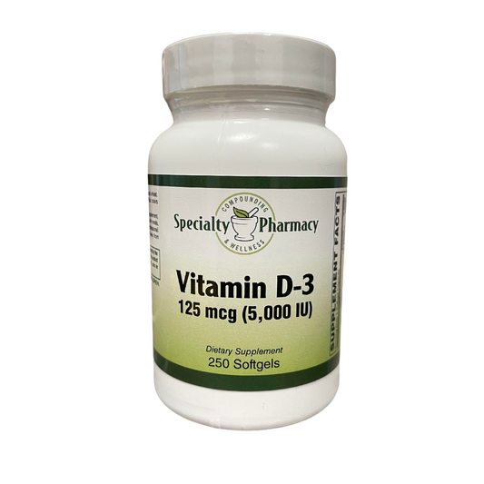 Vitamin D-3 125mcg (5,000IU)