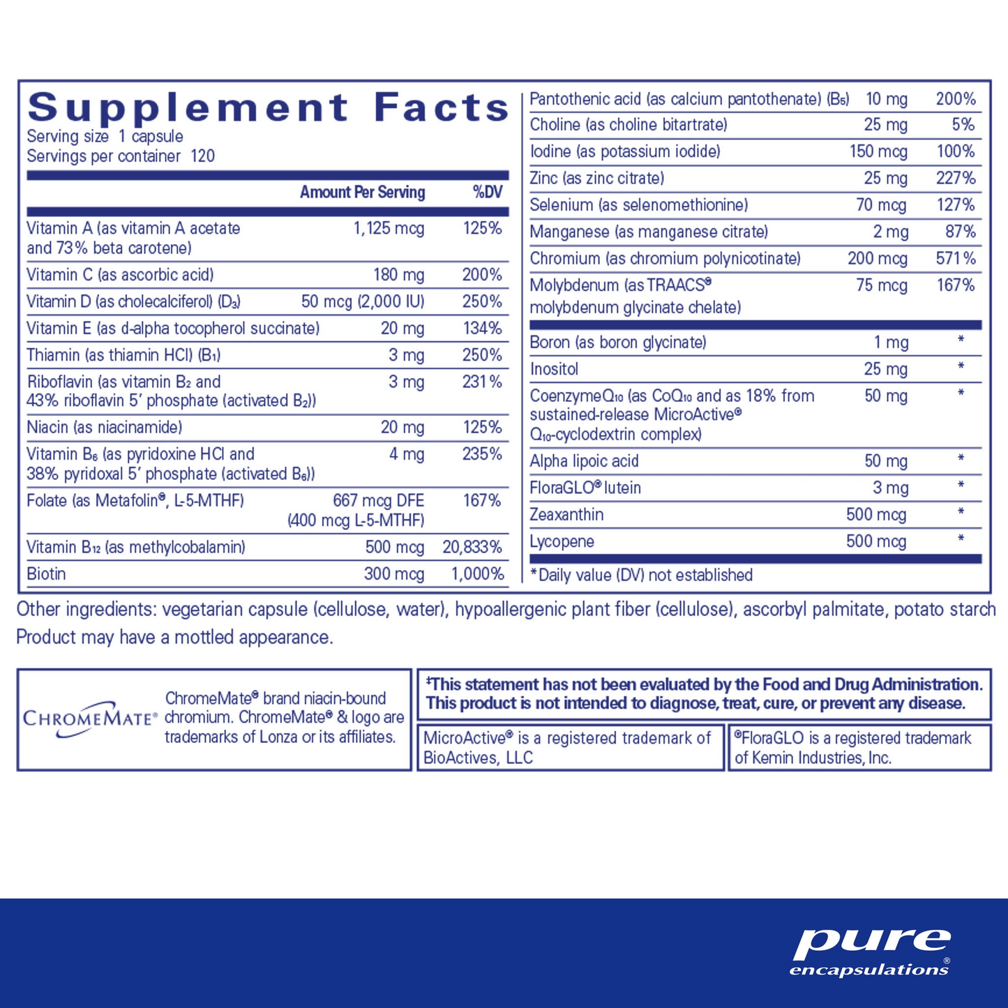 PURE O.N.E Multivitamin