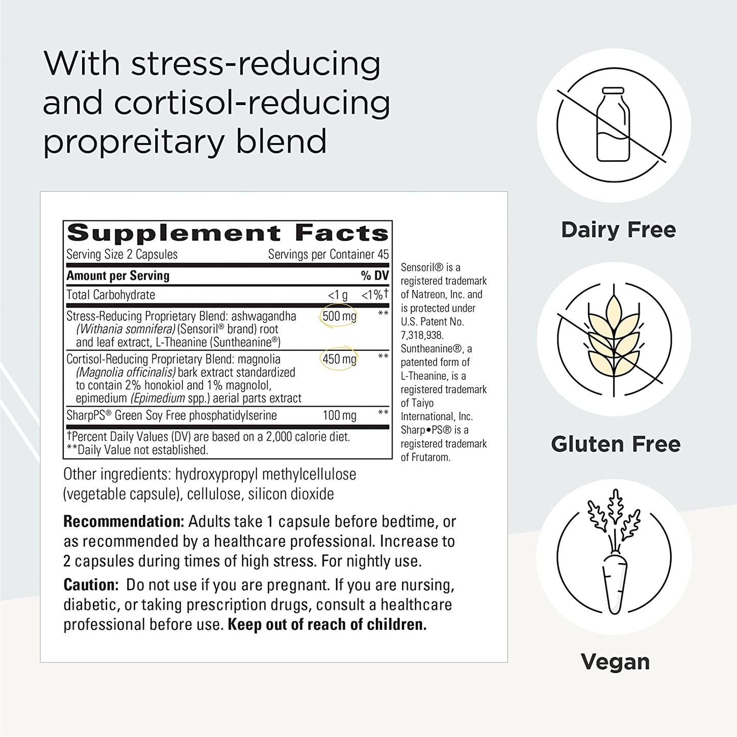 Cortisol Manager Allergen Free